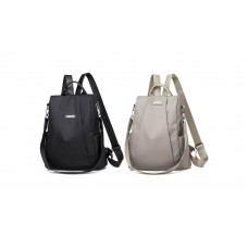 Black or Grey Waterproof Anti-Theft Backpack